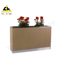 Powder-coated Flower Pot In Grain(TF-80TB) 